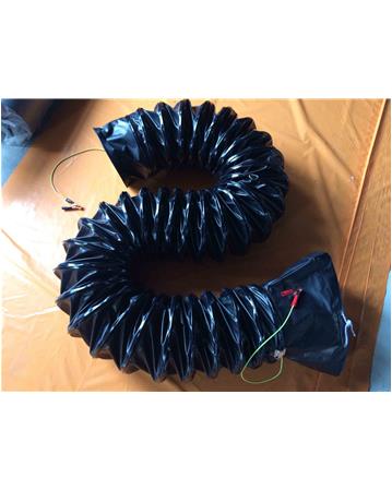 PVC導電黑風管、帶包風管